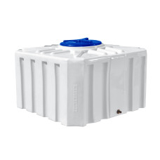 Бак 500 літрів, одношаровий, квадратний фото