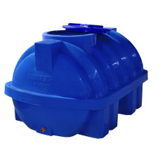 Ємність на 500 літрів посилена ребром, Двошарова горизонтальна фото