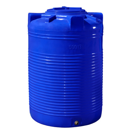 Вертикальна ємність на 500 літрів, Двошарова фото