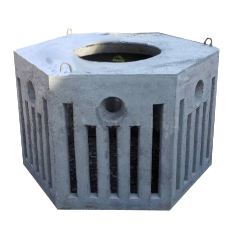 Дренажный бетонный модуль 1500 л  фото