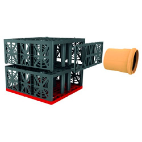 Дренажний блок ECO BLOC FLEX 205 л  фото №2