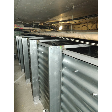 Ємність прямокутна на 33 м3 (33000 літрів) промислова  фото №3