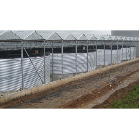 Модульный резервуар на 1016 м3 (1016000 литров) с пластиковой крышей  фото №5