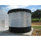 Модульный резервуар на 1016 м3 (1016000 литров) с пластиковой крышей  фото №2