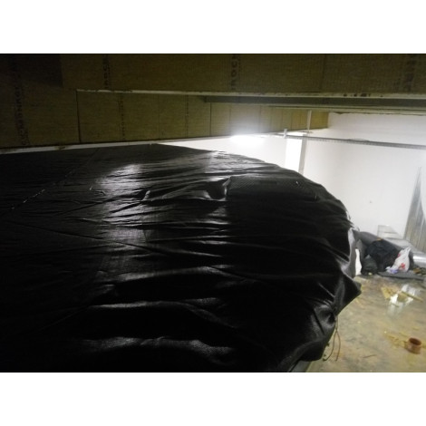 Модульный резервуар на 1016 м3 (1016000 литров) с пластиковой крышей  фото №3