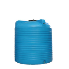 Емкость вертикальная на 3000 литров (бочка 3 м3), пластиковая фото
