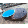 Купель круглая 1300 л (1,2х1,2 м)