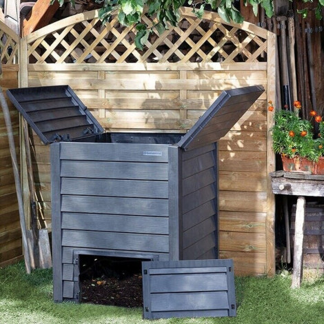 Ландшафтний компостер Thermo-Wood до 600 літрів з решіткою (626050)  фото №4