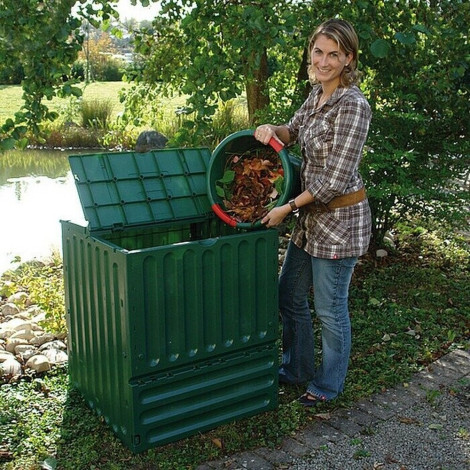 Ландшафтний компостер ECO-King green до 600 літрів (627001)  фото №2