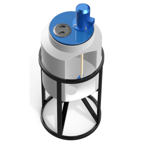 Ємність конусна 1000 літрів з турбінною мішалкою  фото №5