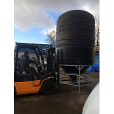 Конусная емкость на 7000 литров с турбинной мешалкой фото