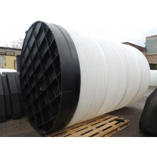 Емкость с полным сливом 7 м3 с пластиковыми опорами фото