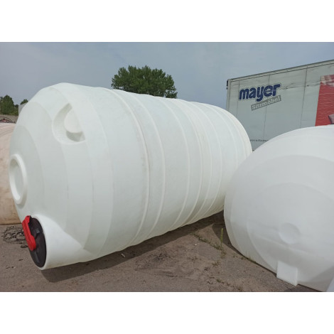 Ємність GreenEra-PE 10м3 з конусним дном та металевою опорою фото