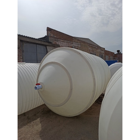 Ємність GreenEra-PE 10м3 з конусним дном та металевою опорою  фото №2