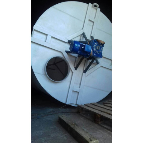 Резервуар вертикальный 15 м3 с лопастной мешалкой  фото №3