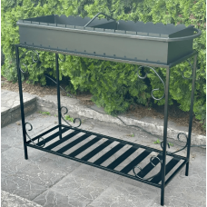 Мангал Mzavod Гефест на 15 шампурів 3мм на дровниці фото