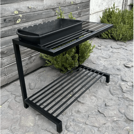 Мангал Mzavod Локі на 9 шампурів 4мм в стилі LOFT  фото №3