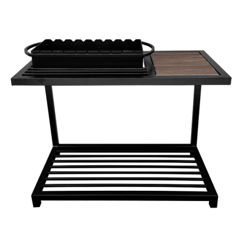 Мангал Mzavod Локі на 9 шампурів 4мм в стилі LOFT  фото №2