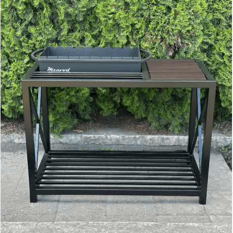 Мангал Mzavod Тор на 9 шампурів 4мм в стилі LOFT  фото №5