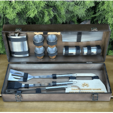 Набір для гриля Mzavod Гриль міні темний фото