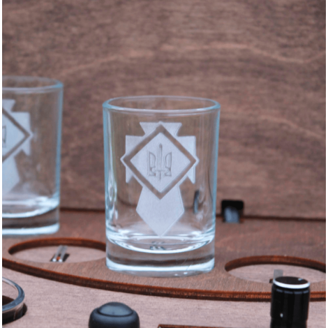 Наливатор алкогольний, автоматичний дозатор напоїв на 10 чарок з друком  фото №6