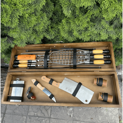 Подарочный набор Mzavod Мастер BBQ темный  фото №2