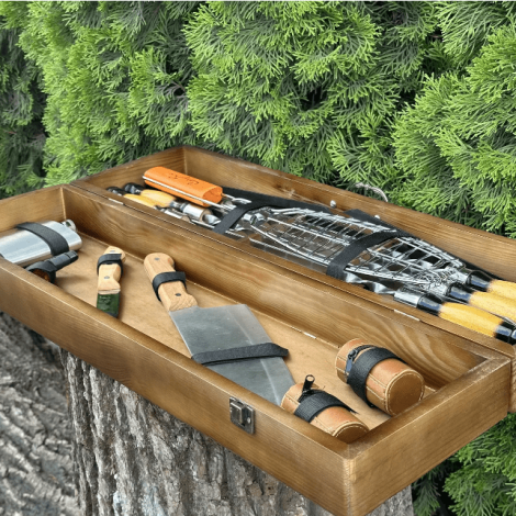 Подарочный набор Mzavod Мастер BBQ темный  фото №3