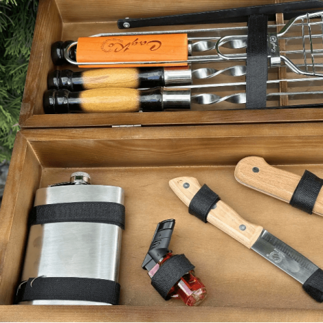 Подарочный набор Mzavod Мастер BBQ темный  фото №4