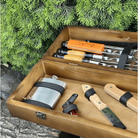 Подарочный набор Mzavod Мастер BBQ темный  фото №6