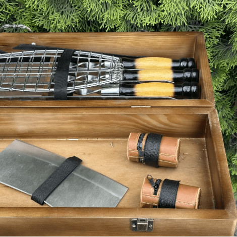 Подарочный набор Mzavod Мастер BBQ темный  фото №7