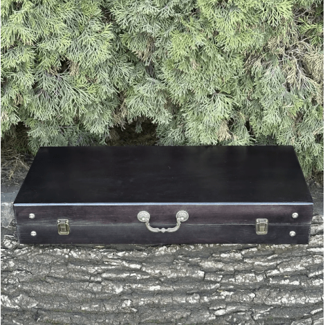 Подарунковий набір Mzavod Майстер Гриль кейс-столик чорний  фото №5