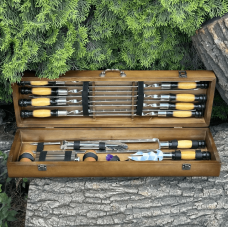 Подарунковий набір Mzavod Мисливець темний фото