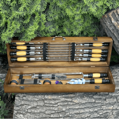 Подарунковий набір Mzavod Мисливець темний фото