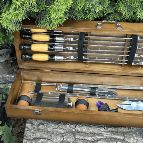 Подарунковий набір Mzavod Мисливець темний  фото №3