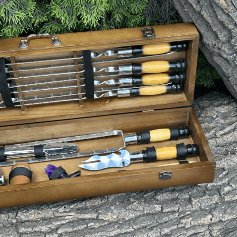 Подарунковий набір Mzavod Мисливець темний  фото №4