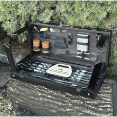 Подарунковий набір Mzavod Отаман кейс-столик чорний фото