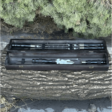 Подарунковий набір Mzavod ШашлиКейс чорний  фото №2