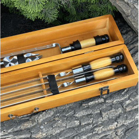 Подарунковий набір Mzavod ШашлиКейс світлий  фото №2