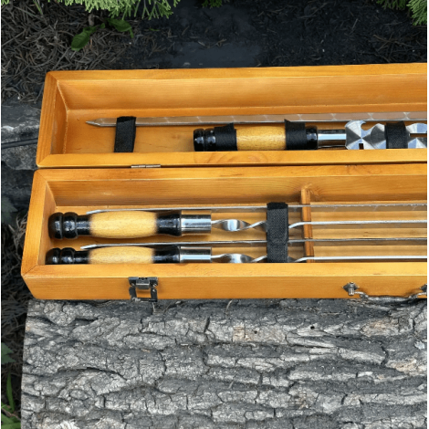 Подарунковий набір Mzavod ШашлиКейс світлий  фото №3