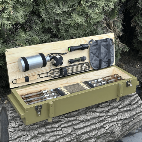 Подарунковий набір Mzavod Штурм оливковий  фото №2