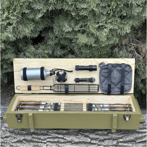 Подарунковий набір Mzavod Штурм оливковий  фото №3