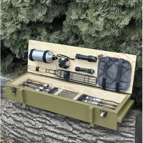 Подарунковий набір Mzavod Штурм оливковий  фото №4