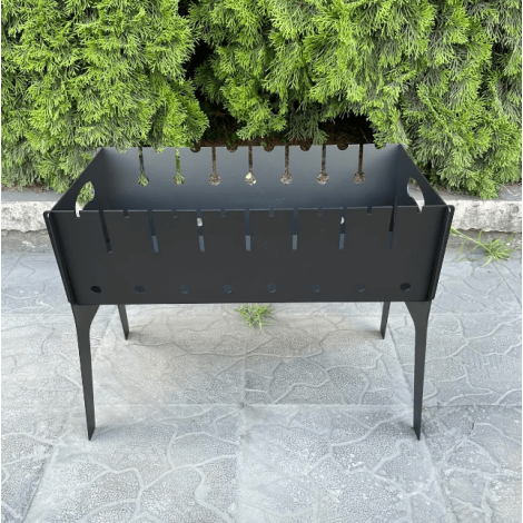 Розбірний мангал Mzavod Фенікс на 8 шампурів 2мм фото