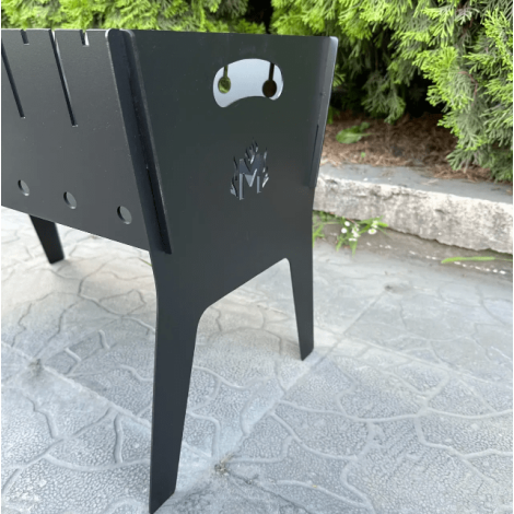 Розбірний мангал Mzavod Фенікс на 8 шампурів 2мм  фото №2