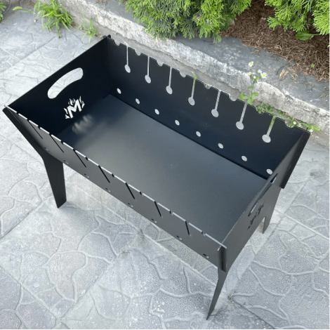 Розбірний мангал Mzavod Фенікс на 8 шампурів 3мм  фото №2