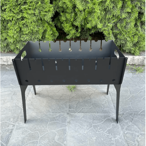 Розбірний мангал Mzavod Фенікс на 8 шампурів 3мм  фото №3