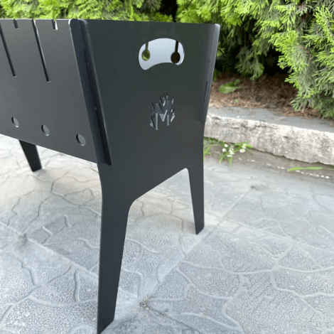 Розбірний мангал Mzavod Фенікс на 8 шампурів 3мм  фото №5