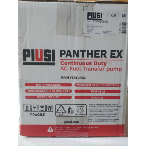 Насос для перекачки бензина Panther EX-, 230 Вольт, 56 л/хв. ATEX  фото №4