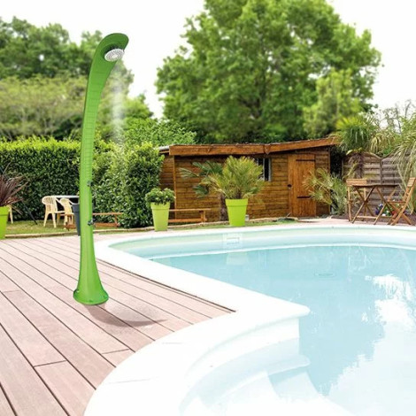 Душ сонячний Aquaviva Cobra з мийкою для ніг, зелений DS-C720VE, 32 л  фото №2