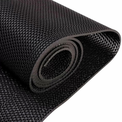 Протиковзний ПВХ настил Aquaviva чорний, (5 мм, 0.9х15 м) фото